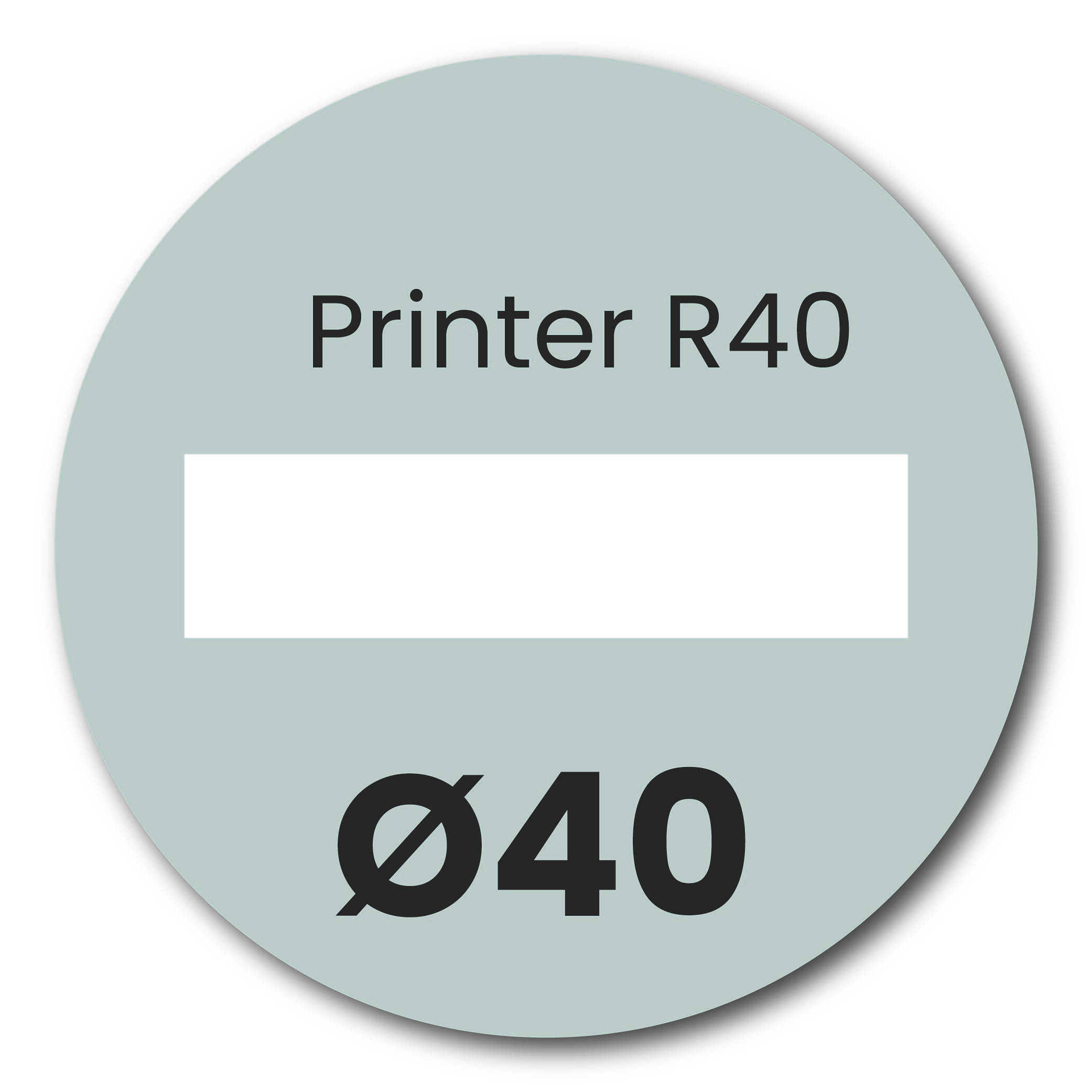 Tekstplaatje Colop Printer R40D | Kantoorstempels.be