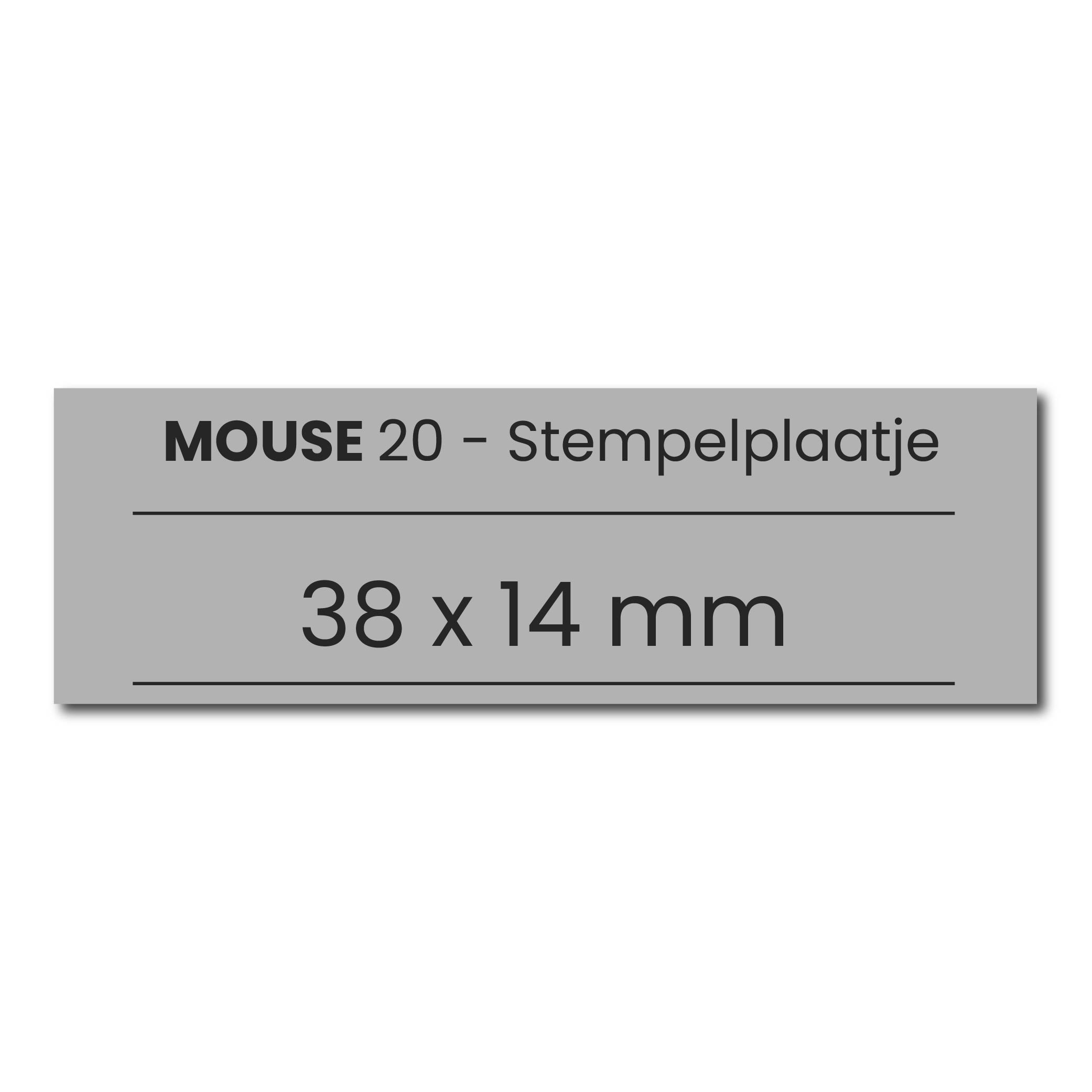 Tekstplaatje Colop Pocket Stempel 20